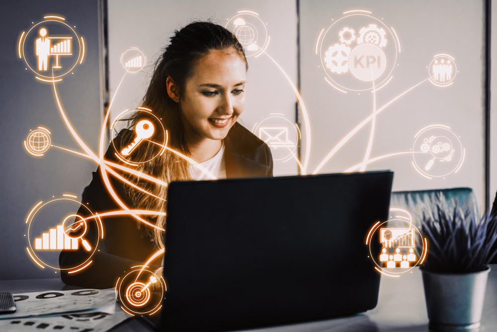 Remote executive assistant skills showing professional mastering technical platforms and strategic communication